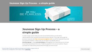 Jeunesse Sign Up Process – a simple guide