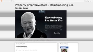 Property Smart Investors - Remembering Lee Kuan Yew: Jeunesse ...