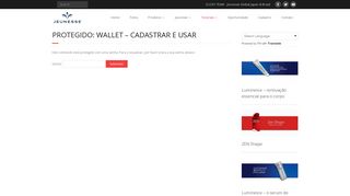 Wallet - Cadastrar e Usar - Click´s Team Jeunesse Global