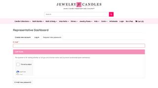 Representative Dashboard | jewelrycandle - Jewelry Candles
