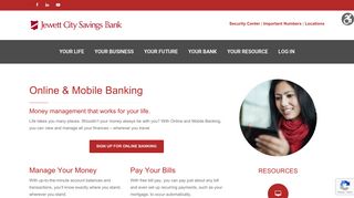 Online & Mobile Banking – Jewett City Savings Bank
