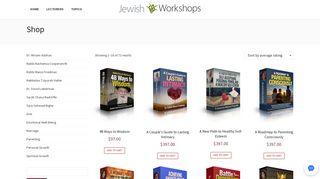 Jewish Workshops – Your home for interactive Jewish content and ...