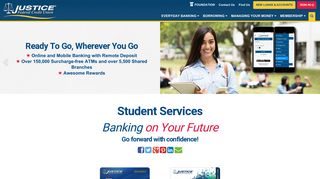 Student Services - Justice Federal Credit Union