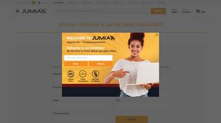 JForce Signup - Sign up to be a Jumia Sales Consultant | Jumia Nigeria