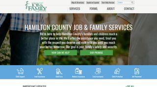 Hamilton County Job & Family Services: Home