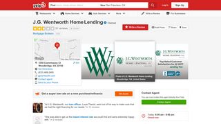 J.G. Wentworth Home Lending - 29 Reviews - Mortgage Brokers ...