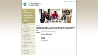 J.G. Wentworth Home Lending, LLC : Login