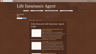 John Hancock Life Insurance Agent Login