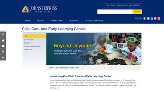 Johns Hopkins Child Care and Early Learning Center