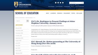 ELC Archives - School of Education