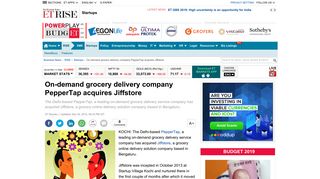 On-demand grocery delivery company PepperTap acquires Jiffstore ...