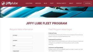 Fleet - Jiffy Lube