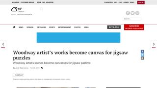 Woodway artist's works become canvas for jigsaw puzzles | Waco ...