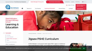 Jigsaw PSHE Curriculum – West Kidlington Primary School & Nursery
