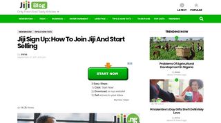 Jiji Sign Up: How To Join Jiji And Start Selling | Jiji.ng Blog