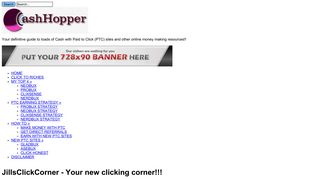 CashHopper: JillsClickCorner - Your new clicking corner!!!