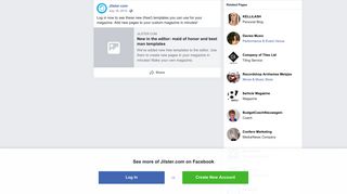 Jilster.com - Log in now to see these new (free!)... | Facebook