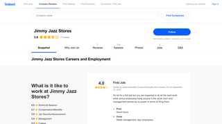 Jimmy Jazz Stores Careers and Employment | Indeed.com