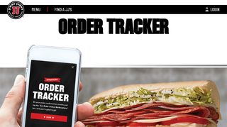 Order Tracker - Jimmy John's