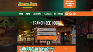 Jungle Jim's Eatery – Franchisee Login