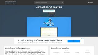 Jimsonline.net. Jims Online - Popular Website Reviews