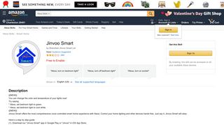 Amazon.com: Jinvoo Smart: Alexa Skills