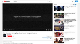 Star Guardian Jinx Login Screen - League of Legends - YouTube