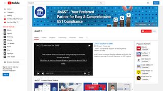 JioGST - YouTube