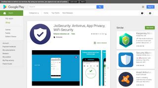 JioSecurity: Antivirus, App Privacy, WiFi Security - Apps on Google Play