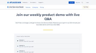 Product demo - Jira Service Desk | Atlassian