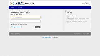 Smart NSDC: Sign into