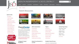 Judson ISD Parent Resources
