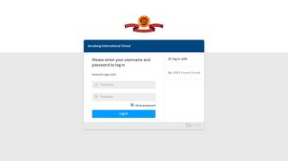 Forgotten your password? - Login - Jerudong International School