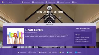User Profile - John Jay High School