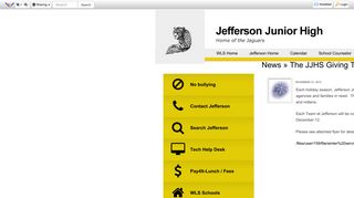 The JJHS Giving Tree • News - Jefferson Junior High
