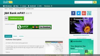 J&K Bank mPAY 4.0.11 Free Download