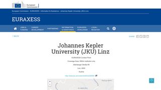 Johannes Kepler University (JKU) Linz | EURAXESS
