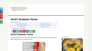 JKUAT Students' Portal - Kenya