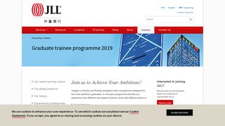 JLL Graduate Trainee Programme | JLL Hong Kong