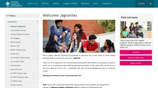 Welcome Jagranites - Jagran Lakecity University