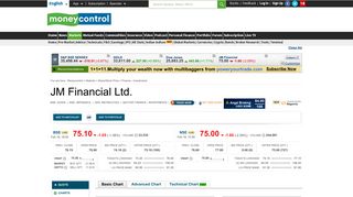JM Financial Ltd. Stock Price, Share Price, Live BSE/NSE, JM ...