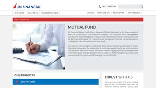Mutual Fund | JM Financial