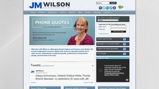 JM Wilson MGA - Home Page