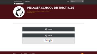 Login - Pillager School District #116