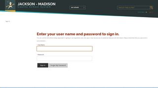 Sign In - jmcss