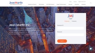 JMI | Login - Jean Martin Inc.