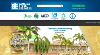 Jamaica Stock Exchange: Homepage