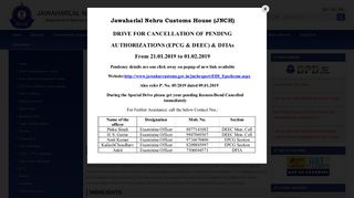 JAWAHARLAL NEHRU CUSTOM HOUSE - Department of Revenue ...