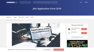 JNU Application Form 2019 – JNUEE Registration, Dates, Fee