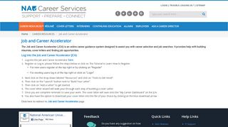 Job and Career Accelerator | NAU Career Services
